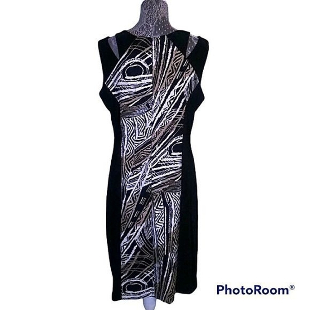 Nwt Dressbarn Split Strap Sheath Dress, Size 12